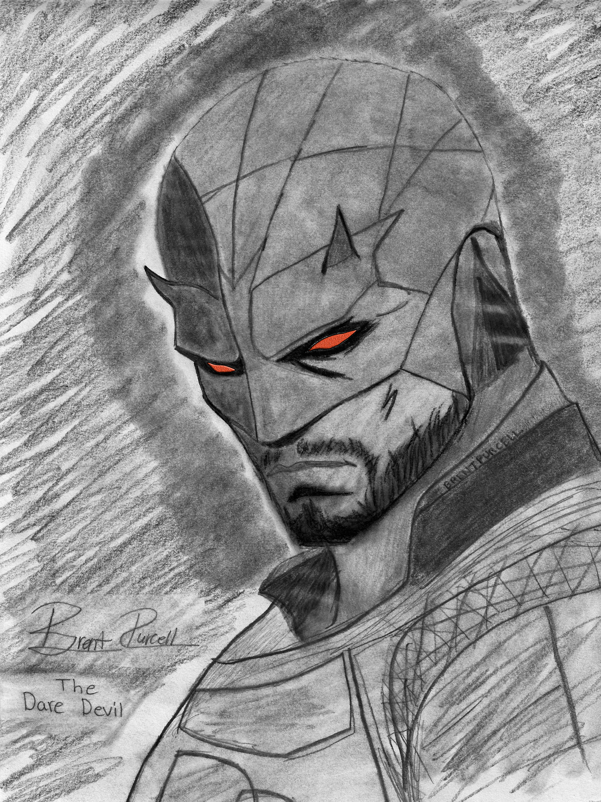 Daredevil print by Brent Purcell